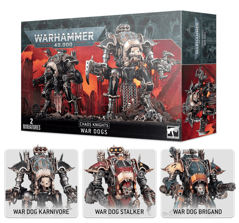 Chaos Space Marine CHAOS KNIGHTS: WARDOGS 5011921163212