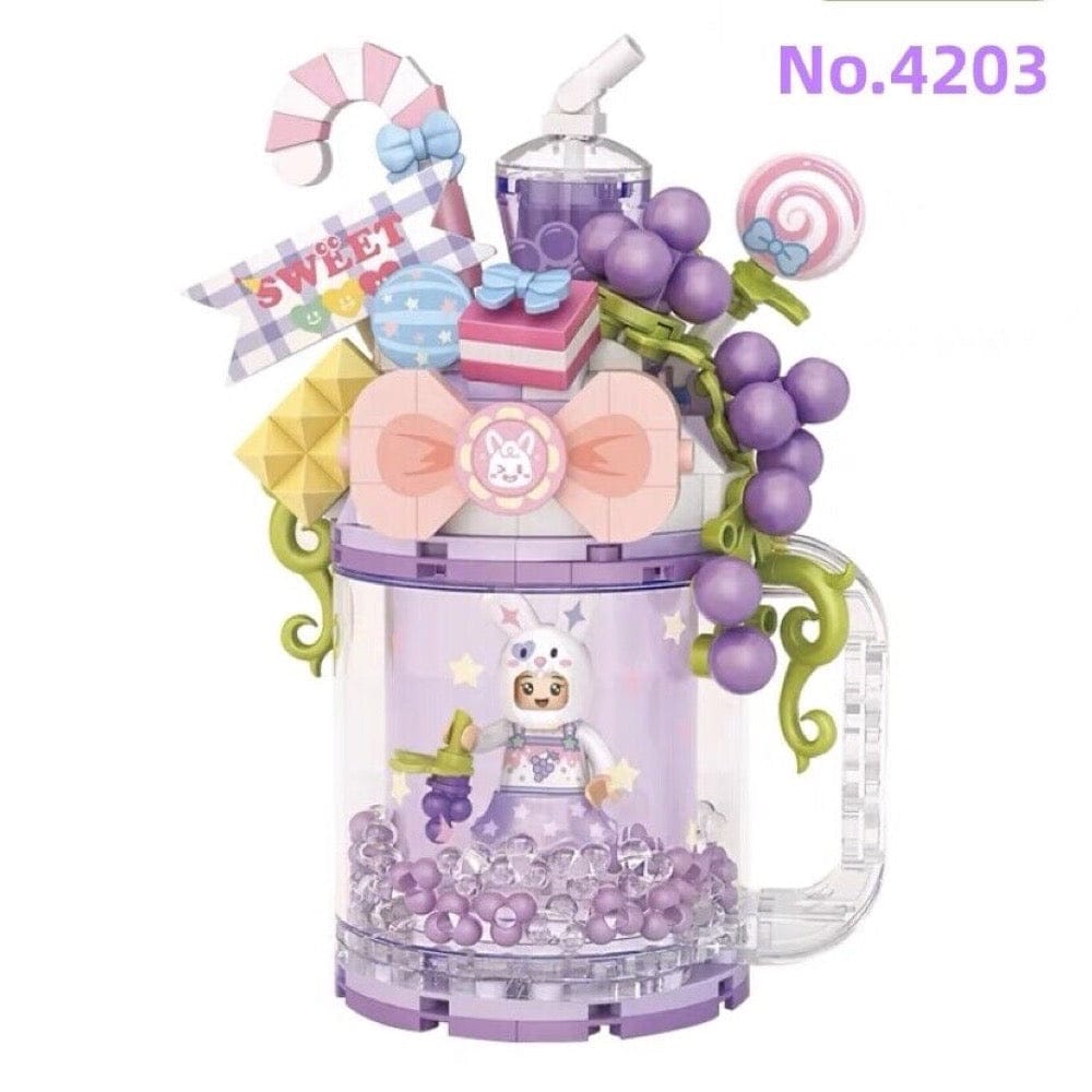 LOZ Grape Succulent Bunny Cup 4203 6932691942038