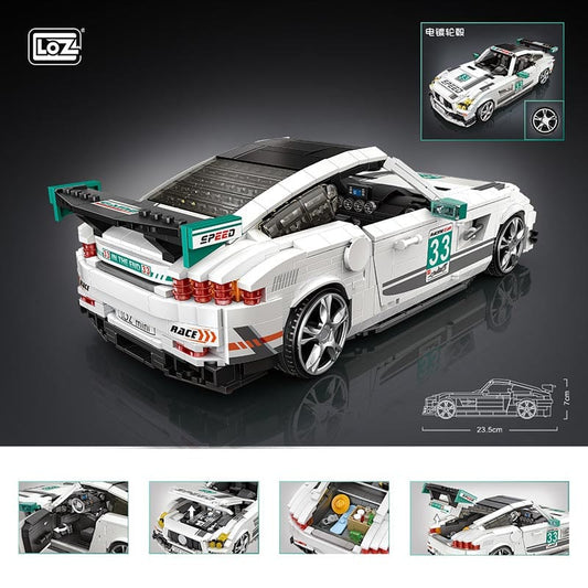 LOZ Racing Car 33 1/18th Scale 1128 6932691911287