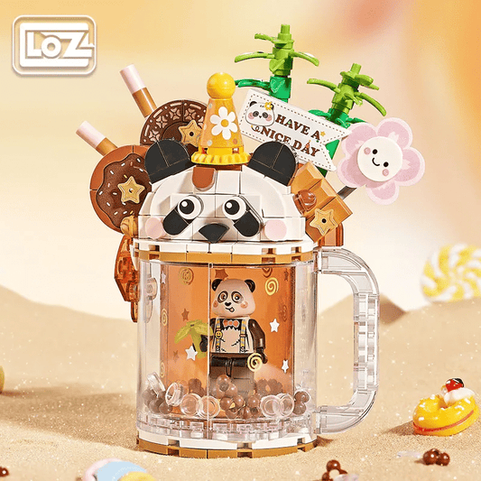 LOZ Dark Chocolate Panda Cup 4206 6932691942069