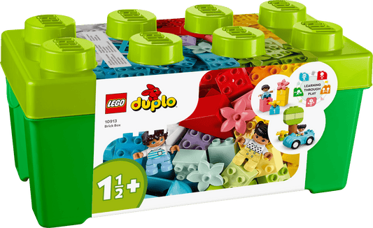 Toys & Games > Toys > Construction Toys > Interlocking Blocks > LEGO > LEGO Duplo Lego Duplo 10913 Brick Box Playset for Toddlers Ages 18 Months and Up 5702016617740
