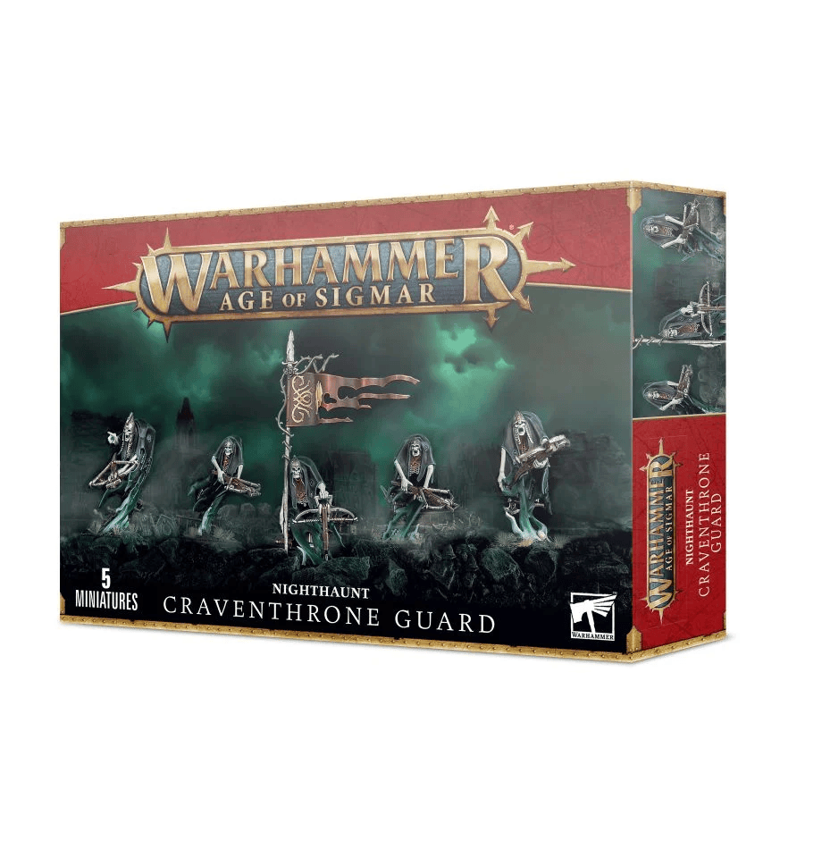 Nighthaunt NIGHTHAUNT CRAVENTHRONE GUARD 5011921256952