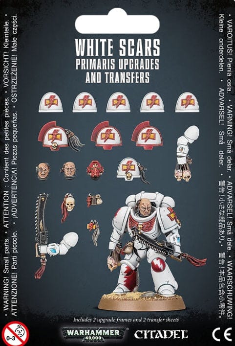 Space Marine WHITE SCAR PRIMARIS UPGRADES & TRANSFERS 5011921999187