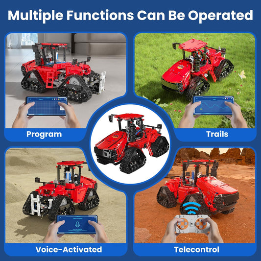 Mould King Pneumatic Crawler Tractor 18020 6972316267719