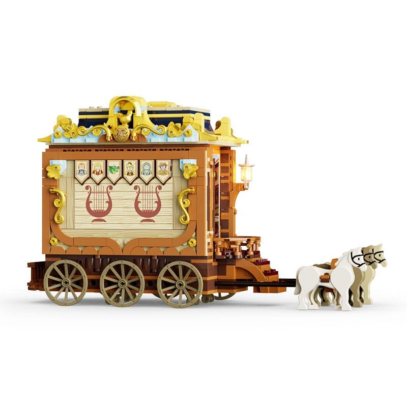 LUMIBRICKS - FUNWHOLE Medieval Troupe Carriage L9063 X004PAQ9DJ