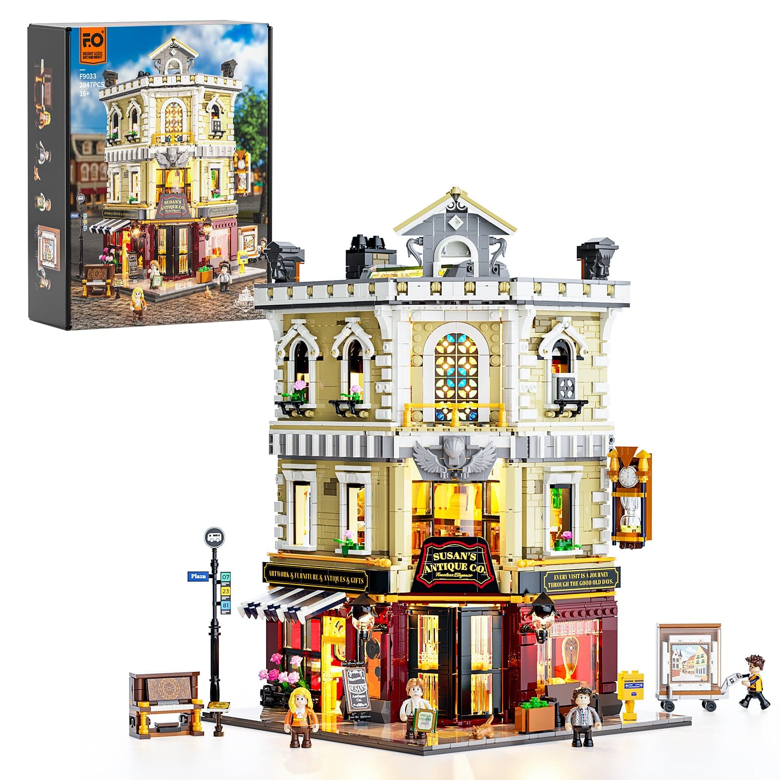 LUMIBRICKS - Antique Store (Antique Co.) F9033 X0048ZOGHH
