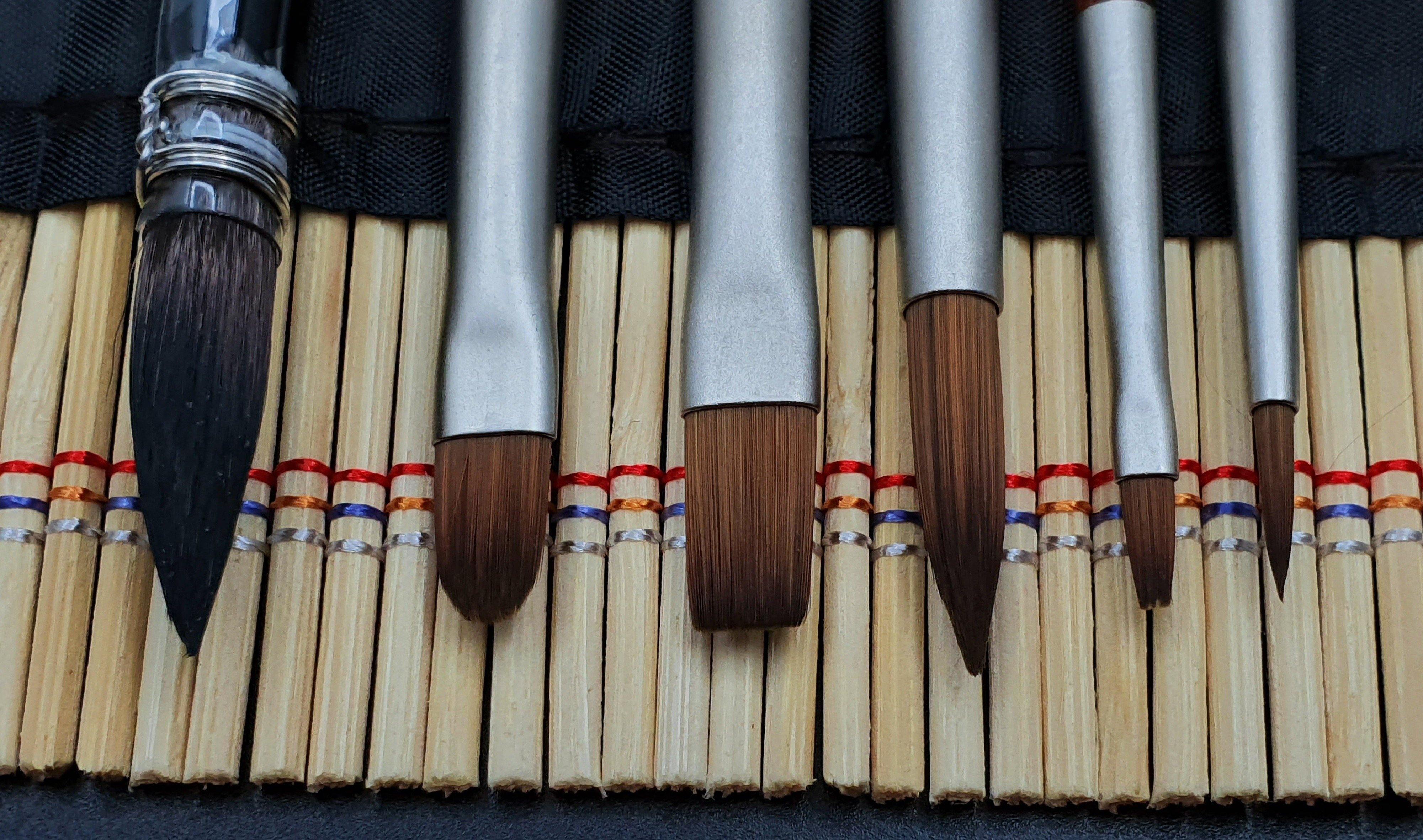 Brush Raphael Travel Bamboo Set — Synthetic 3046450733652