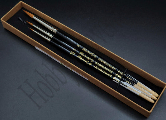 Brush Raphael Series 8408 Set — Kolinsky Sable Round 5060096990215