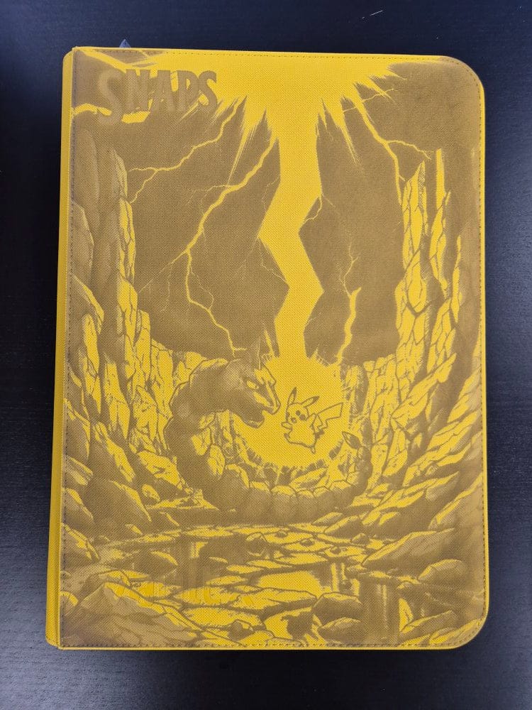 Pikachu Vs Onix Custom Vault X 4-Pocket Exo-Tec Zip Binder 5060570200335