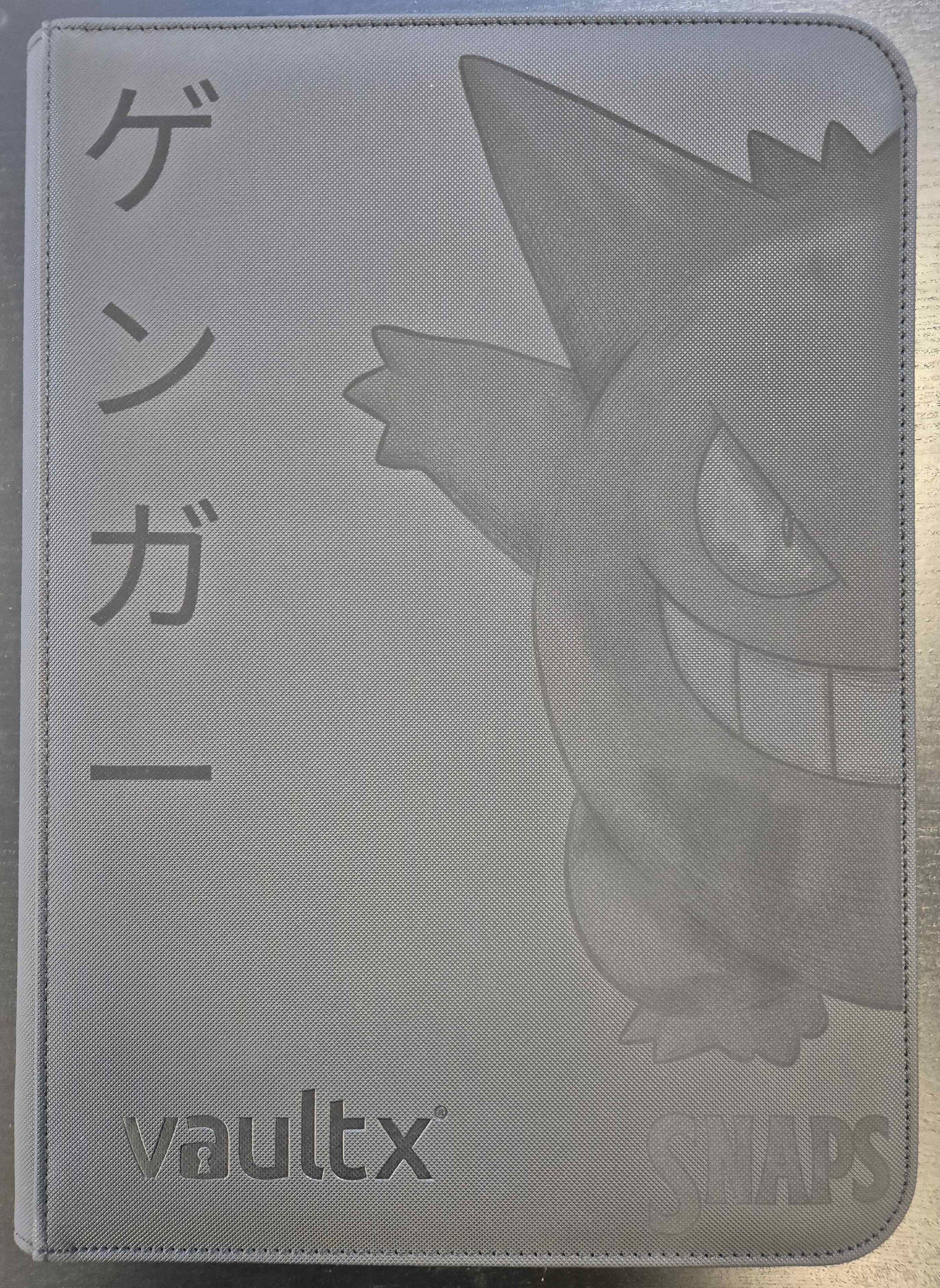 Gengar Custom Vault X 4-Pocket Exo-Tec Zip Binder 5060570200335