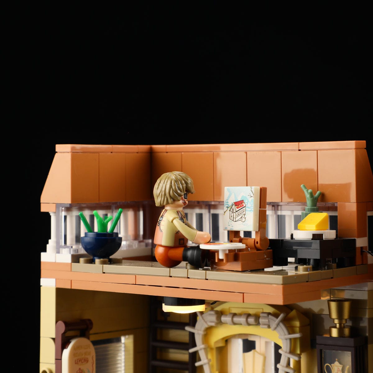 LUMIBRICKS - FUNWHOLE City Modular Gelato Store F9078 X004LHSUM9