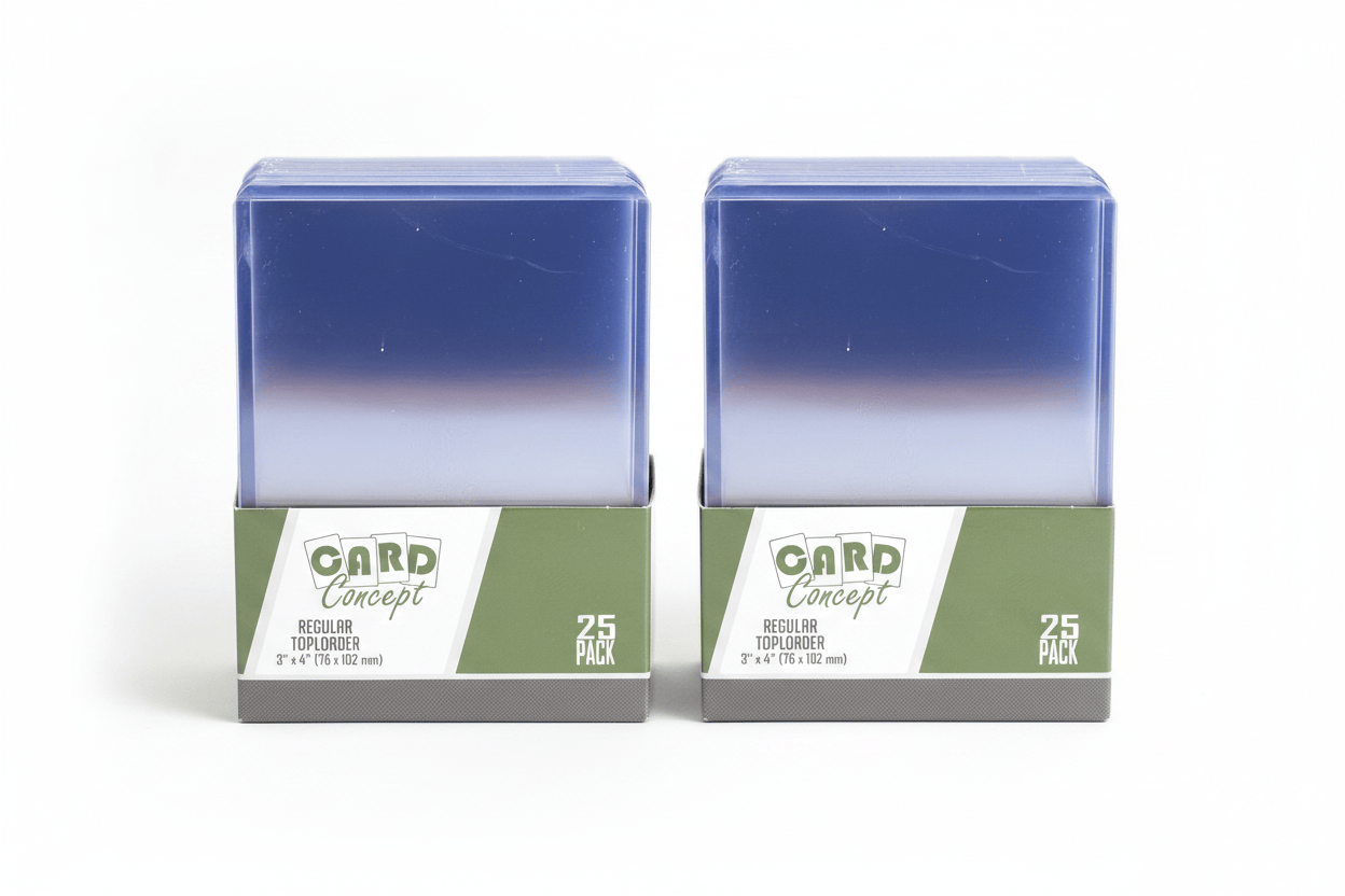 Card Storage 2 Packs - 50 Individual Toploaders Card Concept Toploaders - 1 Pack 5060374143449
