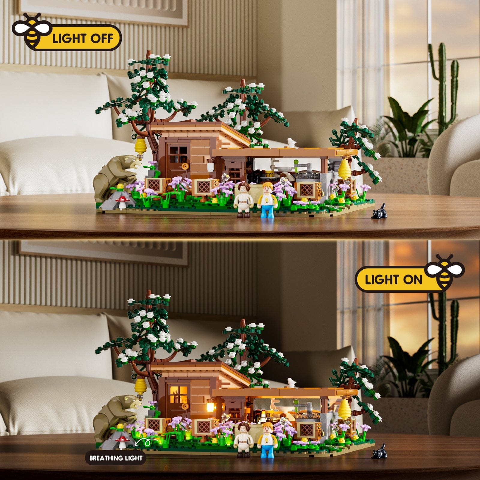 LUMIBRICKS - FUNWHOLE Bee Farm F9062 X0026HIETR