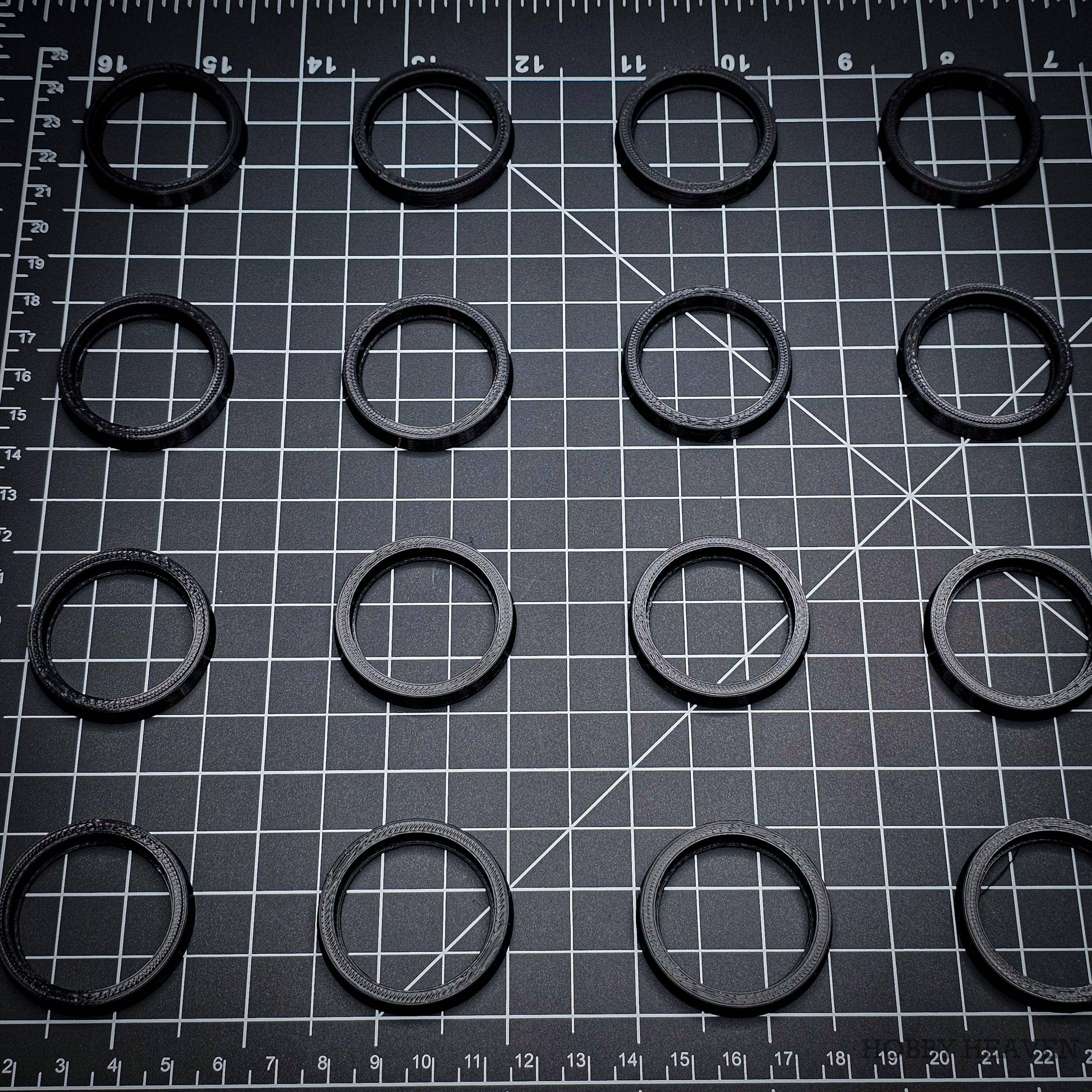 Base 32 to 40mm Round Bases Converters 3d Print