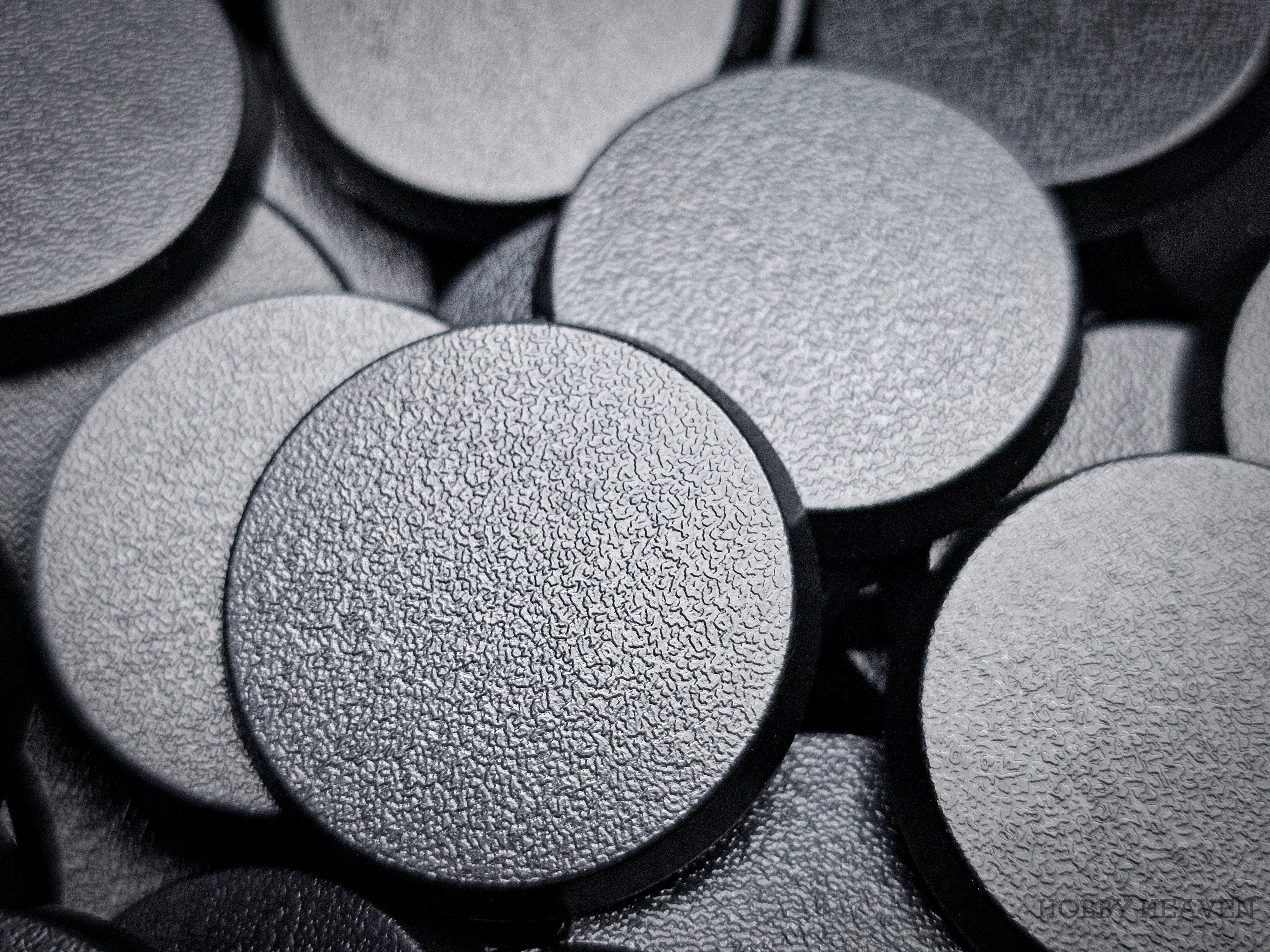 Base 32mm Round Plain Plastic Bases