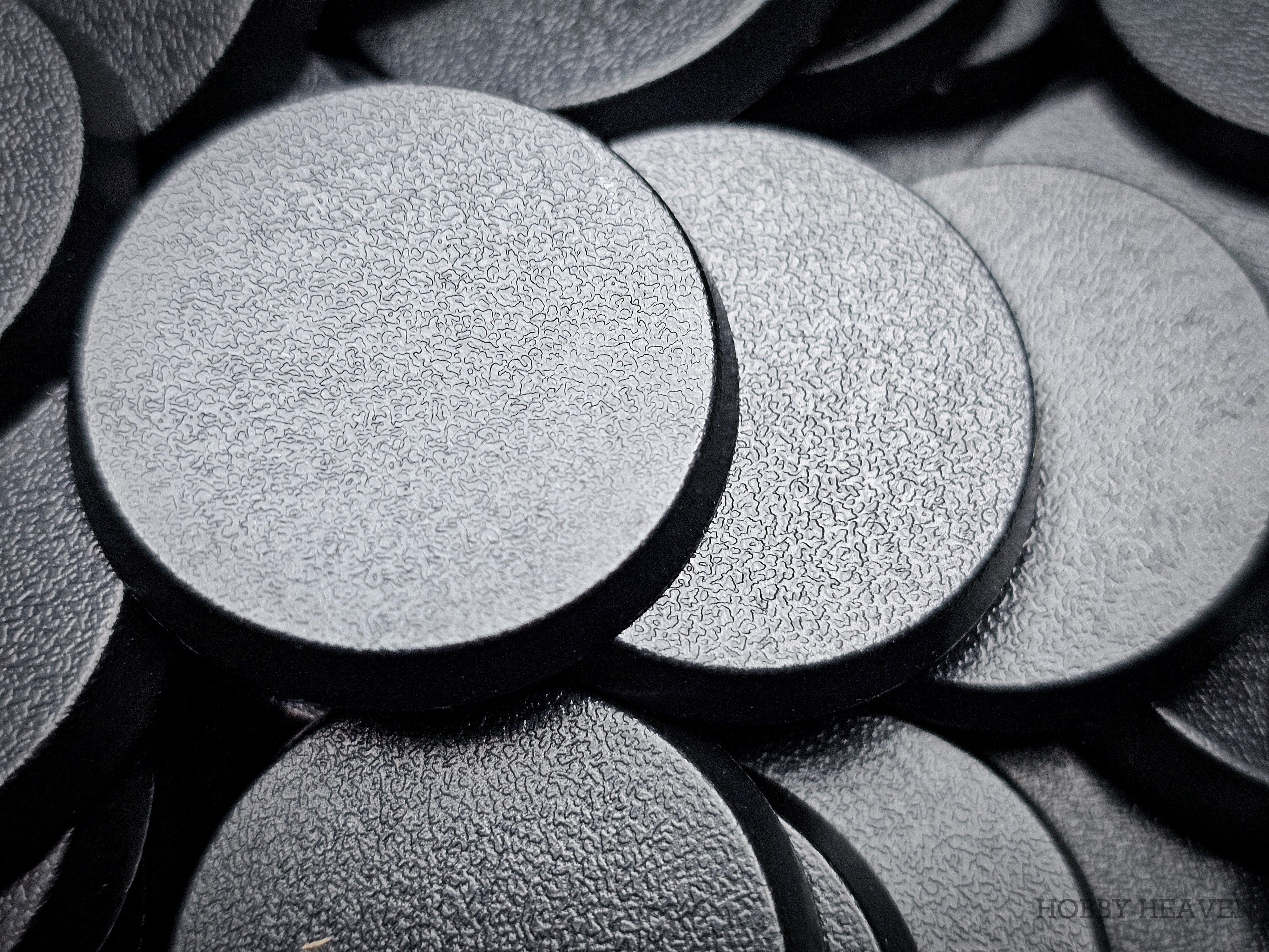 Base 32mm Round Plain Plastic Bases