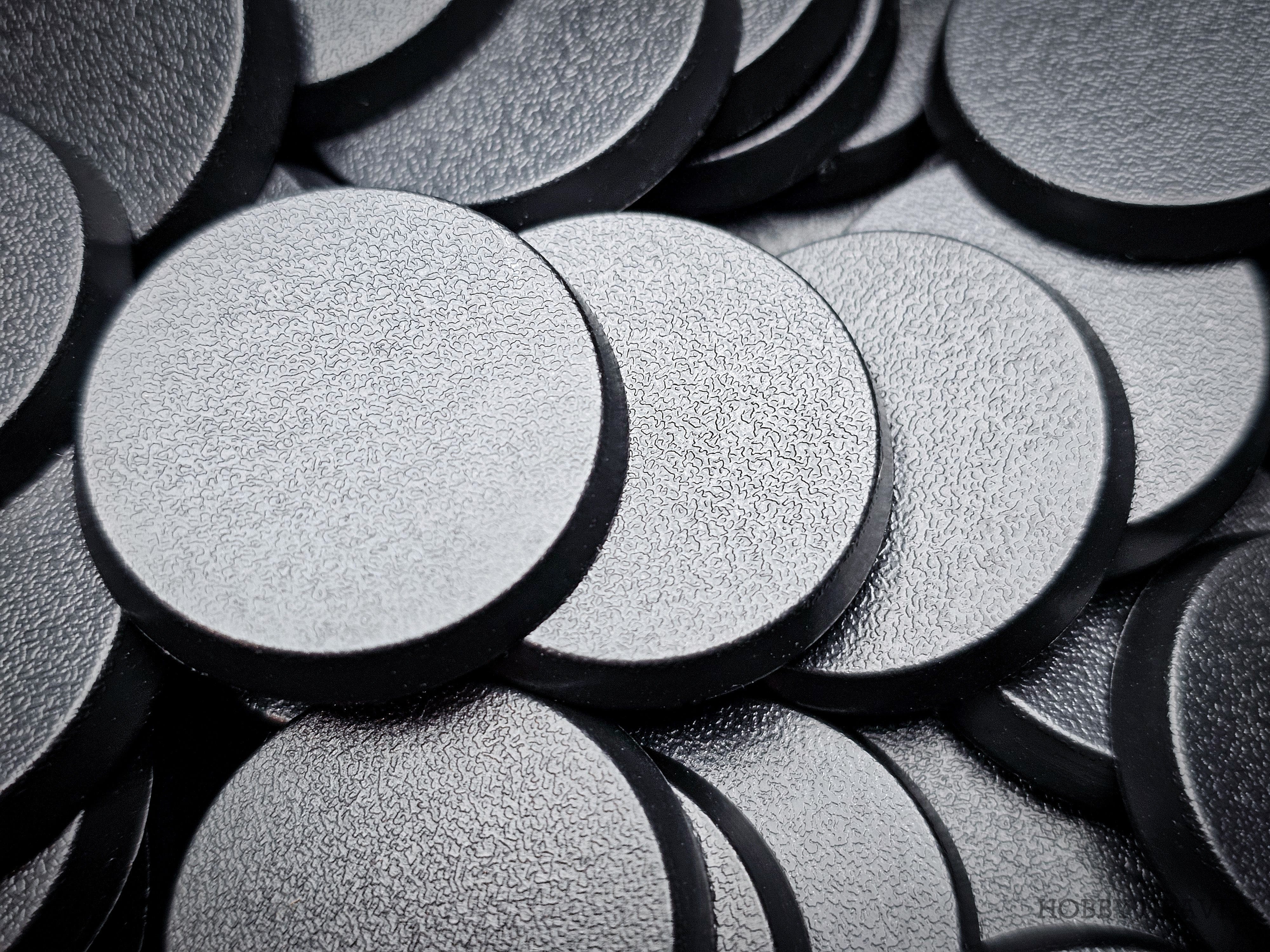 Base 32mm Round Plain Plastic Bases