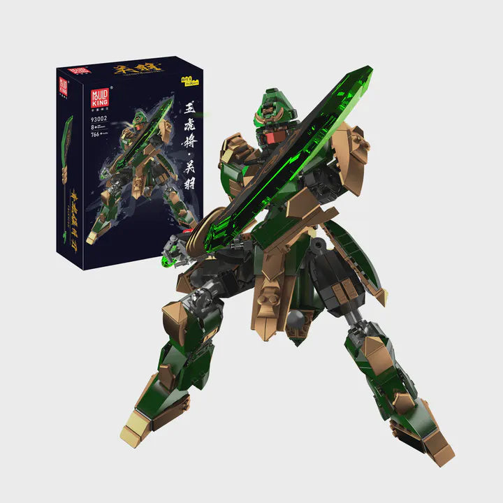 MouldKing Five Tiger Generals GuanYu 93002 6972316264770