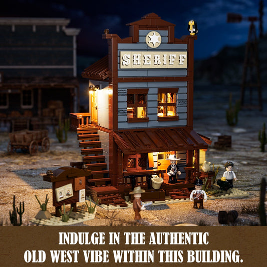LUMIBRICKS - FUNWHOLE Old Sheriff’s Office F9026 0761687664304