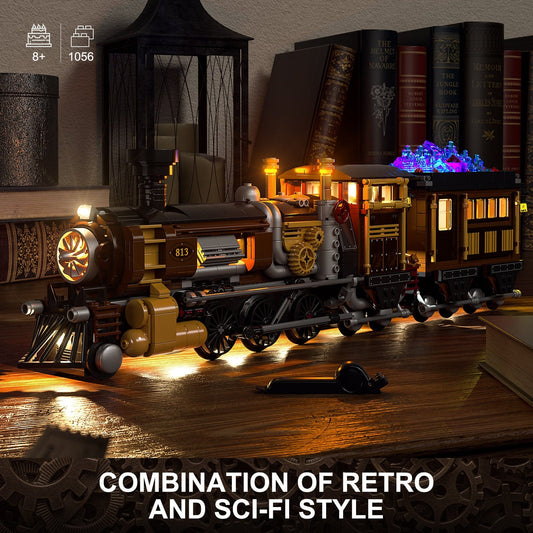 LUMIBRICKS - FUNWHOLE Steampunk Ore Train F9006 X003BS0U4F