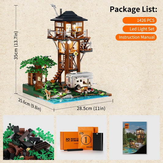 LUMIBRICKS - FUNWHOLE Lookout Campground F9022 X003ZQIA9P