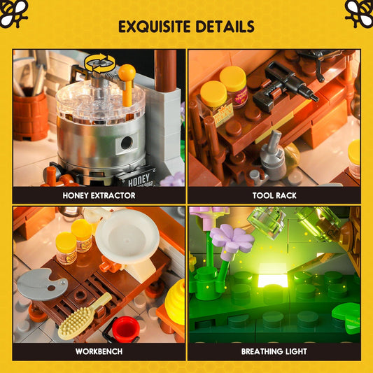 LUMIBRICKS - FUNWHOLE Bee Farm F9062 X0026HIETR
