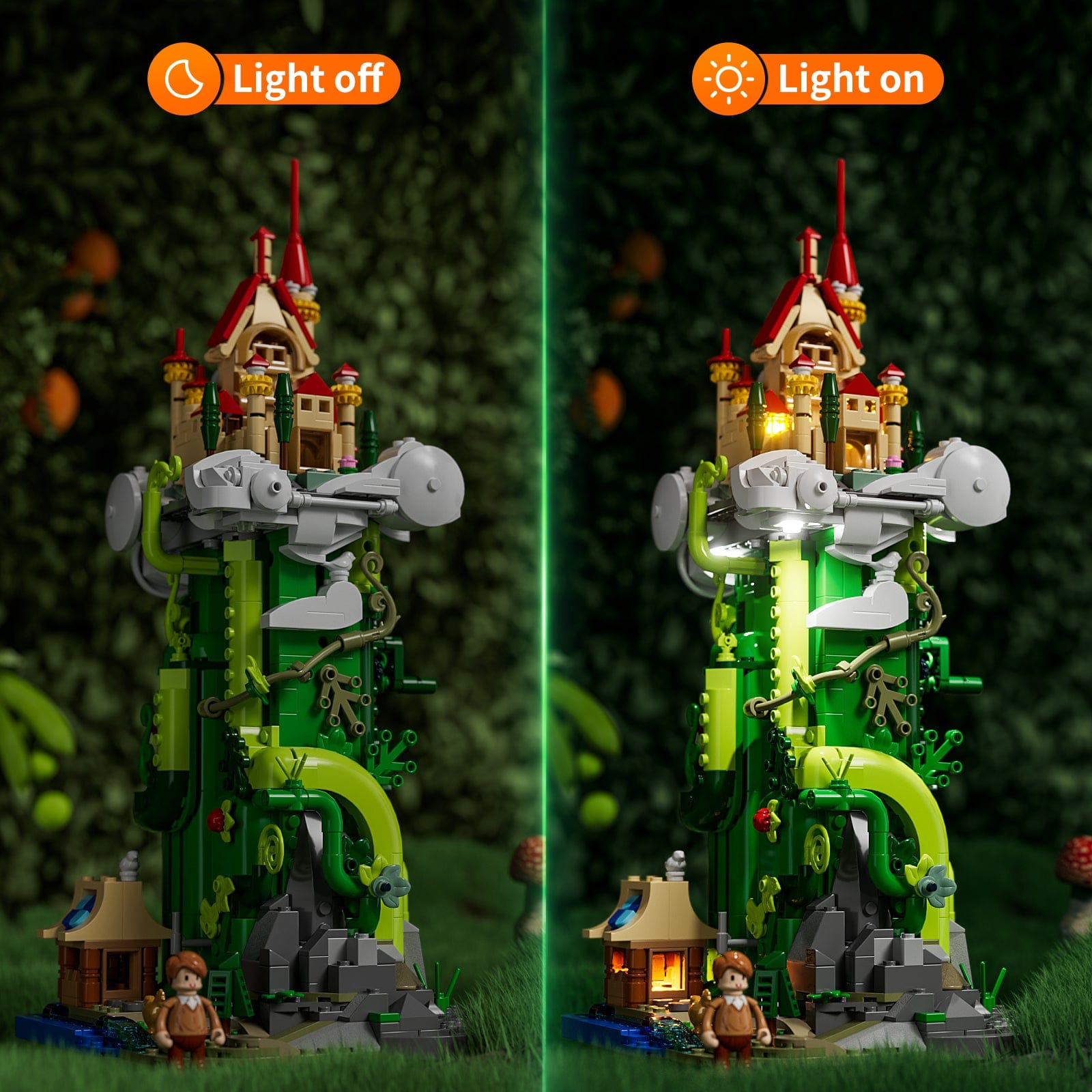 LUMIBRICKS - FUNWHOLE Jack And The Beanstalk F9002 X001RFYXL7