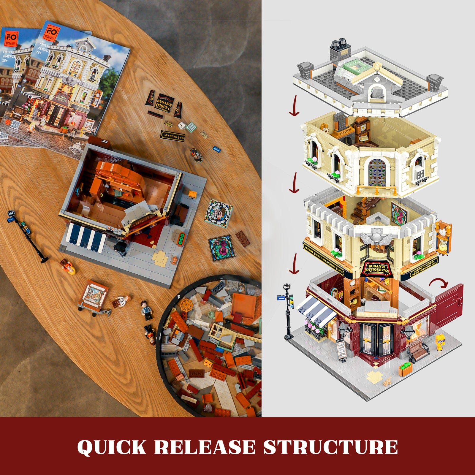 LUMIBRICKS - Antique Store (Antique Co.) F9033 X0048ZOGHH