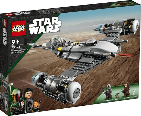Toys & Games > Toys > Construction Toys > Interlocking Blocks > LEGO > LEGO Star Wars Lego Star Wars 75325 The Mandalorian’s N-1 Starfighter for Ages 9 & Up 5702017155517
