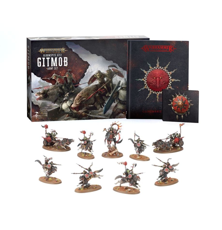 Gloomspite Gitz GLOOMSPITE GITZ: GITMOB ARMY SET (ENG) 5011921226344
