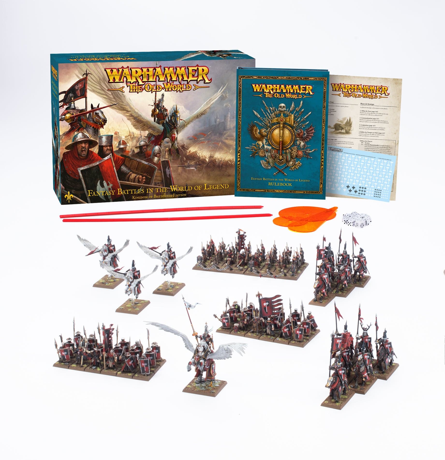The Old World WARHAMMER: THE OLD WORLD CORE SET – KINGDOM OF BRETONNIA EDITION 5011921202478