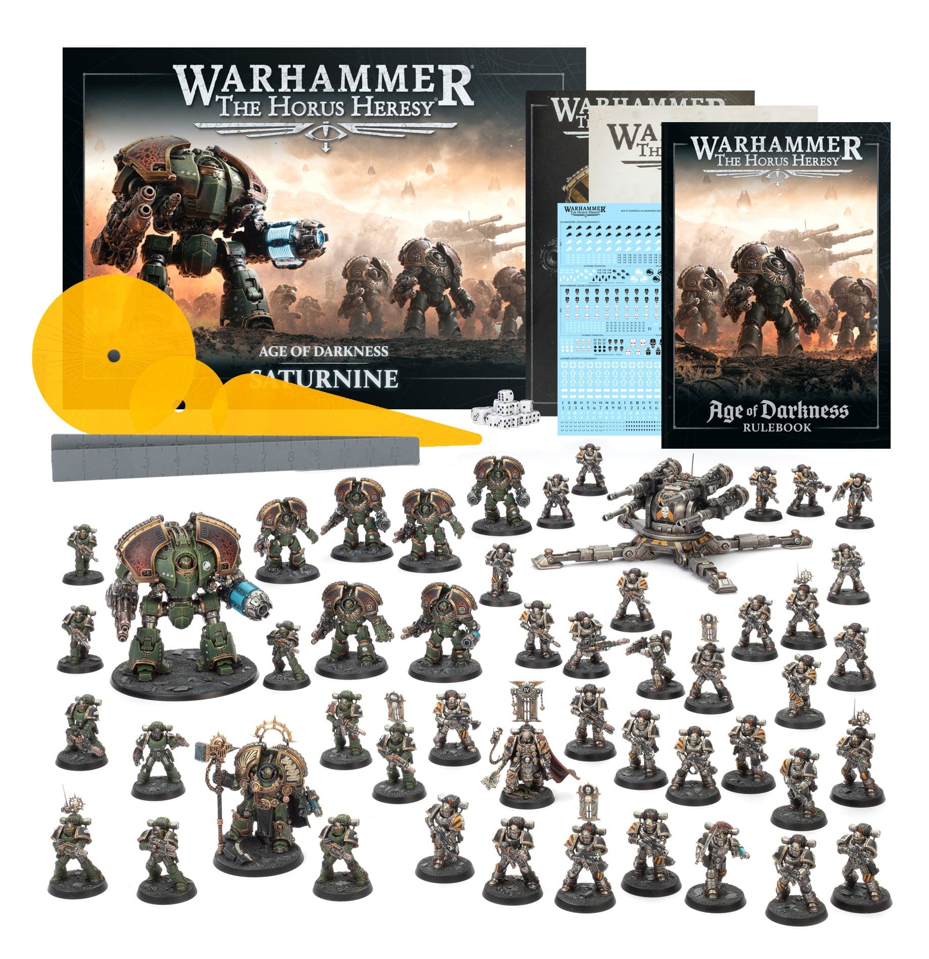 Boxed Games HORUS HERESY: AGE OF DARKNESS: SATURNINE (ENG) 5011921241453