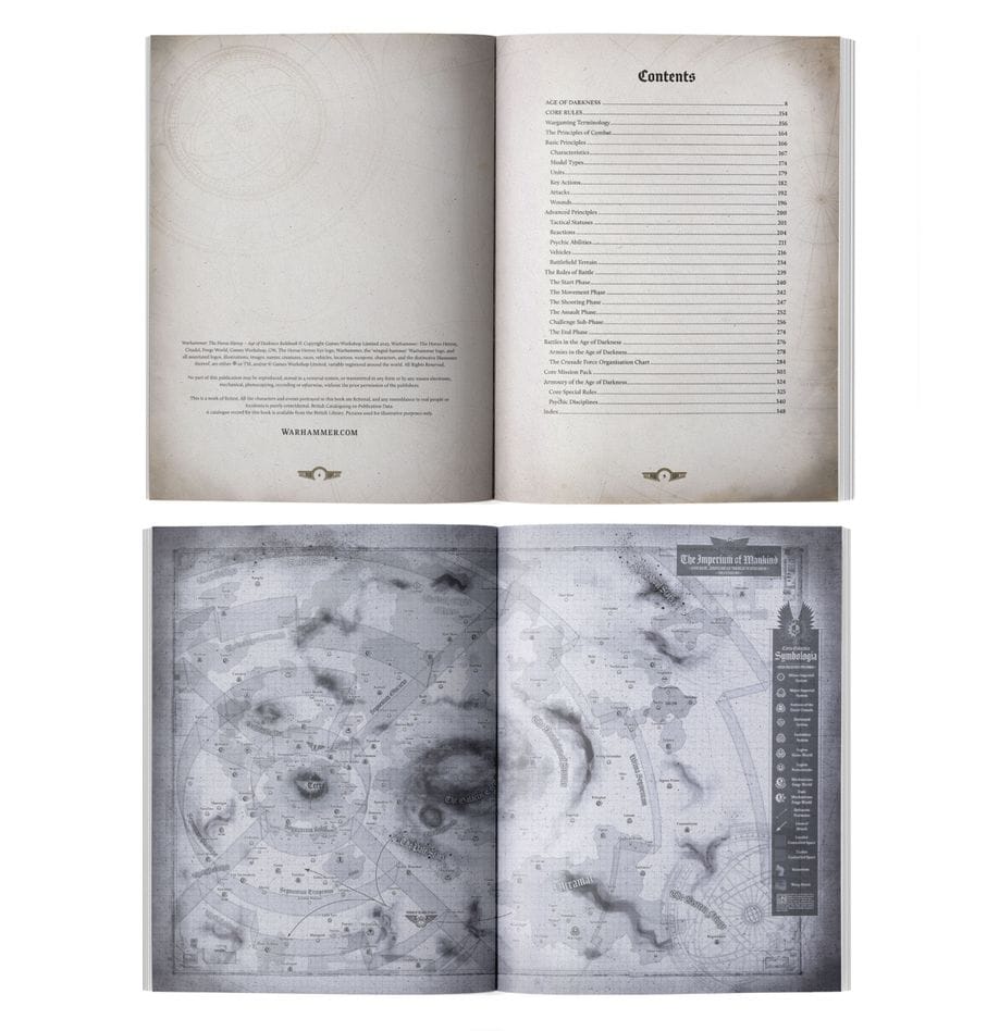 Books Horus Heresy: Age Of Darkness Rulebook 9781837791057
