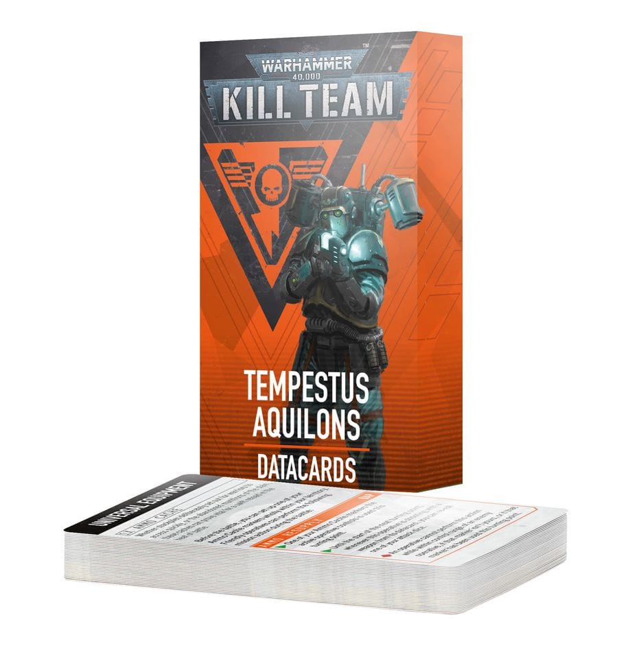 Warhammer 40K Kill Team KILL TEAM DATACARDS: TEMPESTUS AQUILONS 5011921245475