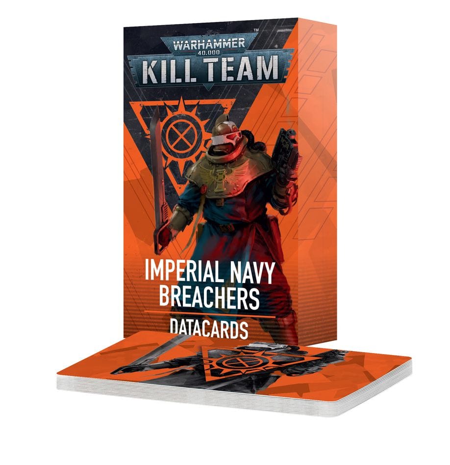 Warhammer 40K Kill Team KILL TEAM DATACARDS: IMPERIAL NAVY BREACHERS 5011921231041