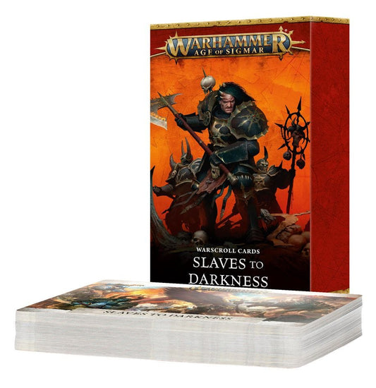 Slaves to Darkness WARSCROLL CARD: SLAVES TO DARKNESS (ENG) 5011921175147