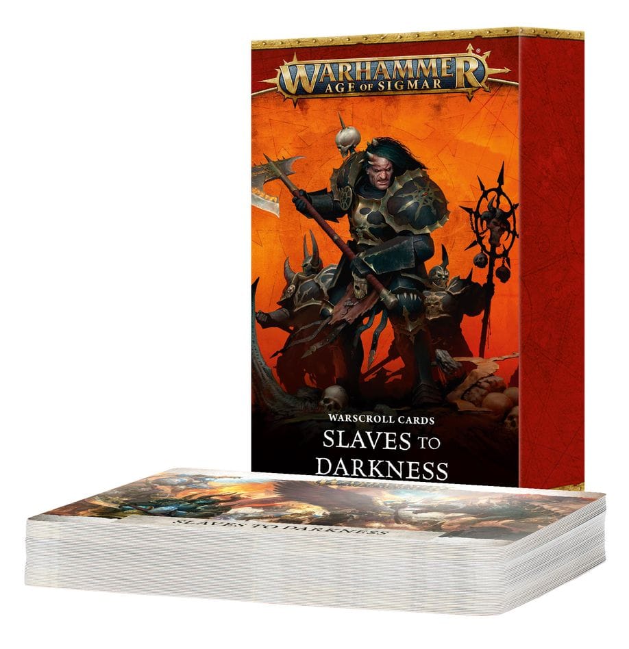 Slaves to Darkness WARSCROLL CARD: SLAVES TO DARKNESS (ENG) 5011921175147