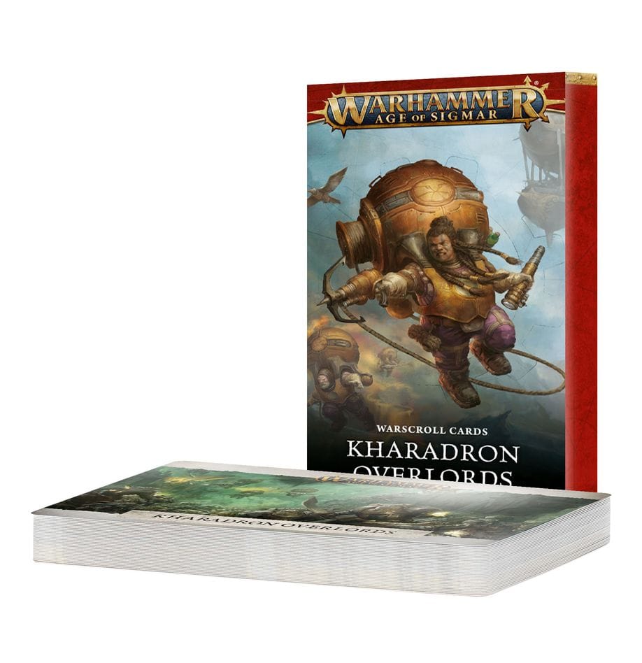 Kharadron Overlords WARSCROLL CARDS: KHARADRON OVERLORDS (ENG) 5011921249855