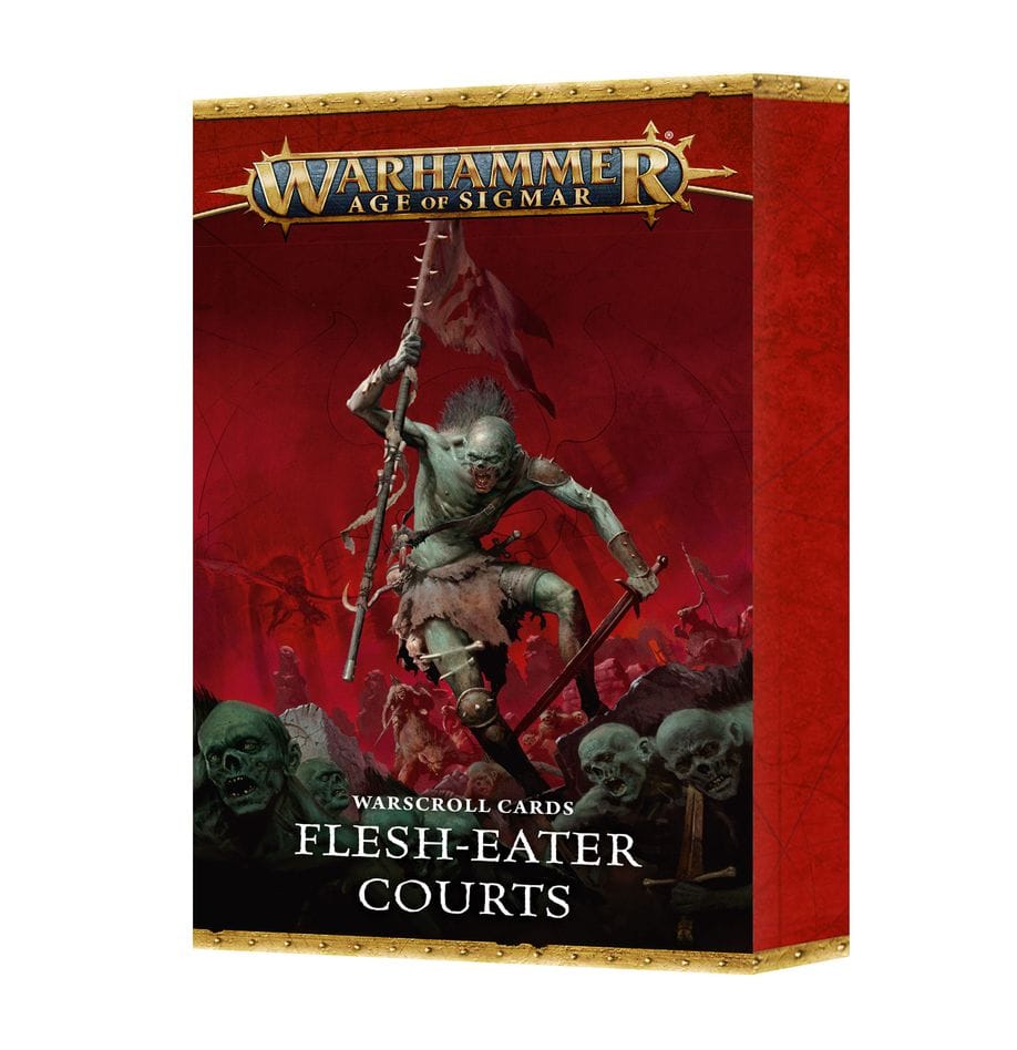 Flesh-Eater Courts WARSCROLL CARDS:FLESH-EATER COURTS (ENG) 5011921253357