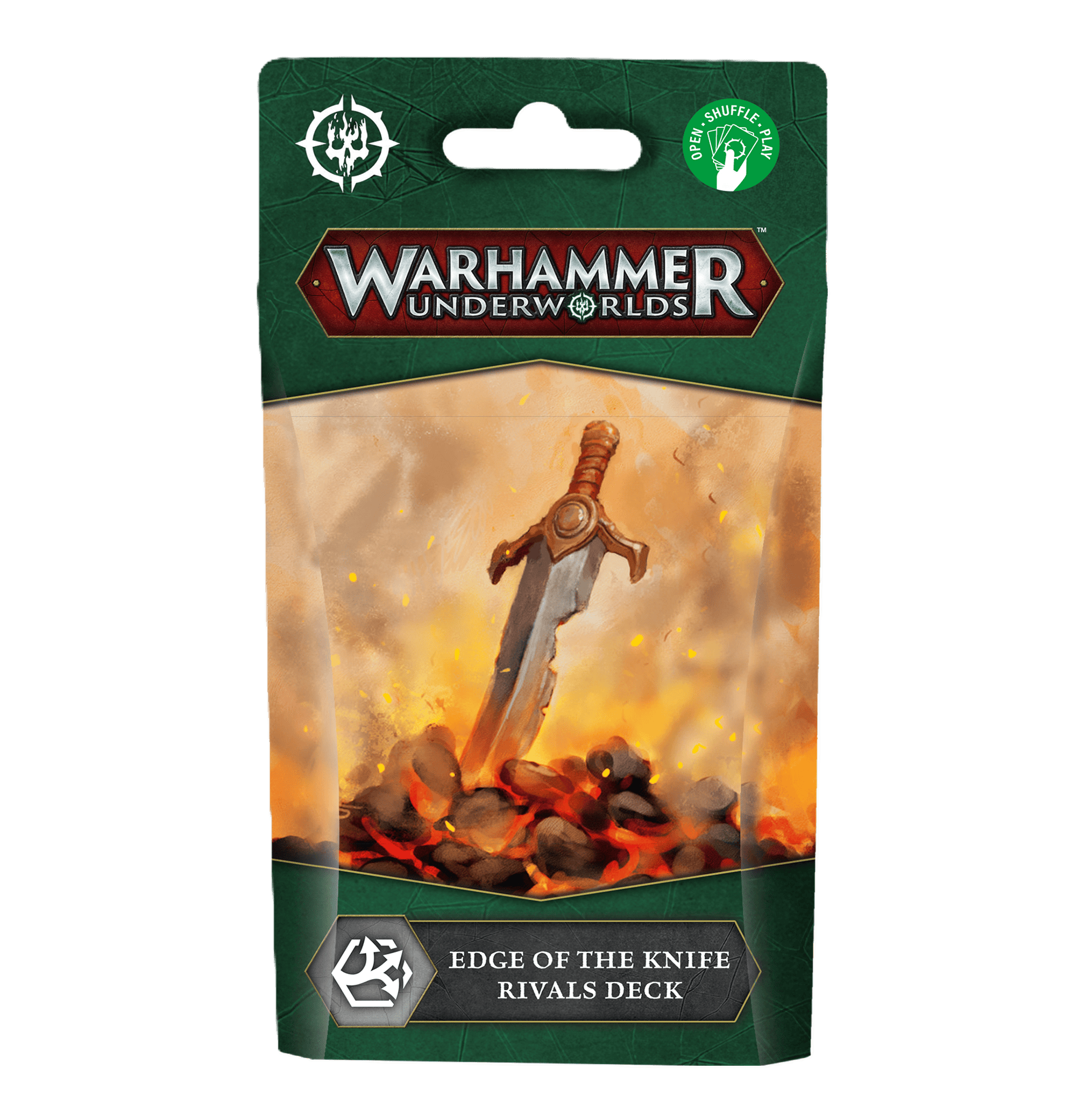 WARHAMMER UNDERWORLDS WARHAMMER UNDERWORLDS: RIVALS DECK: EDGE OF THE KNIFE 5011921247073