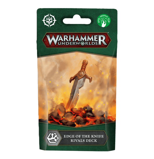 WARHAMMER UNDERWORLDS WARHAMMER UNDERWORLDS: RIVALS DECK: EDGE OF THE KNIFE 5011921247073