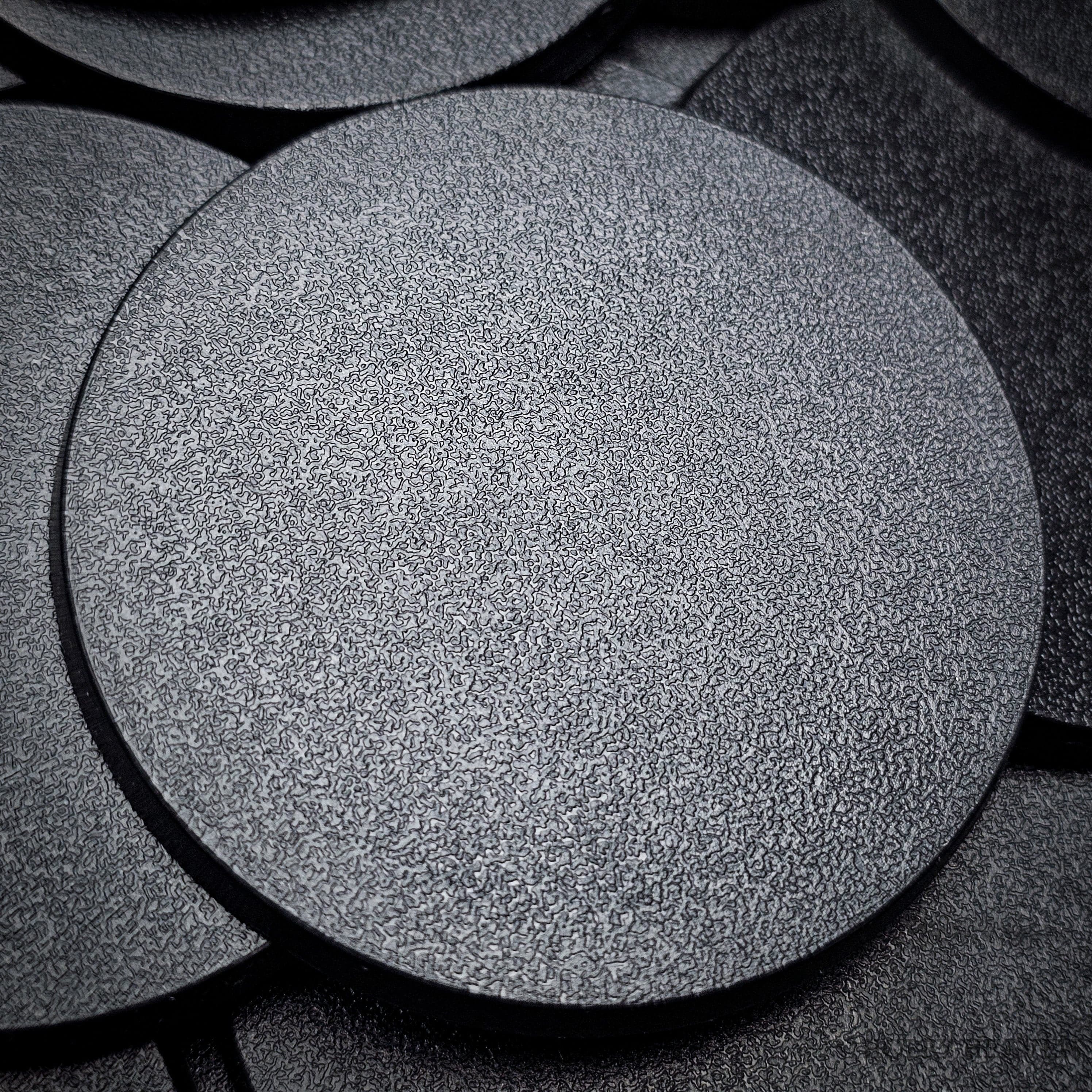Base 60mm Round Plain Plastic Bases