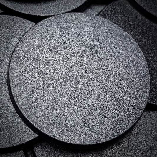 Base 60mm Round Plain Plastic Bases