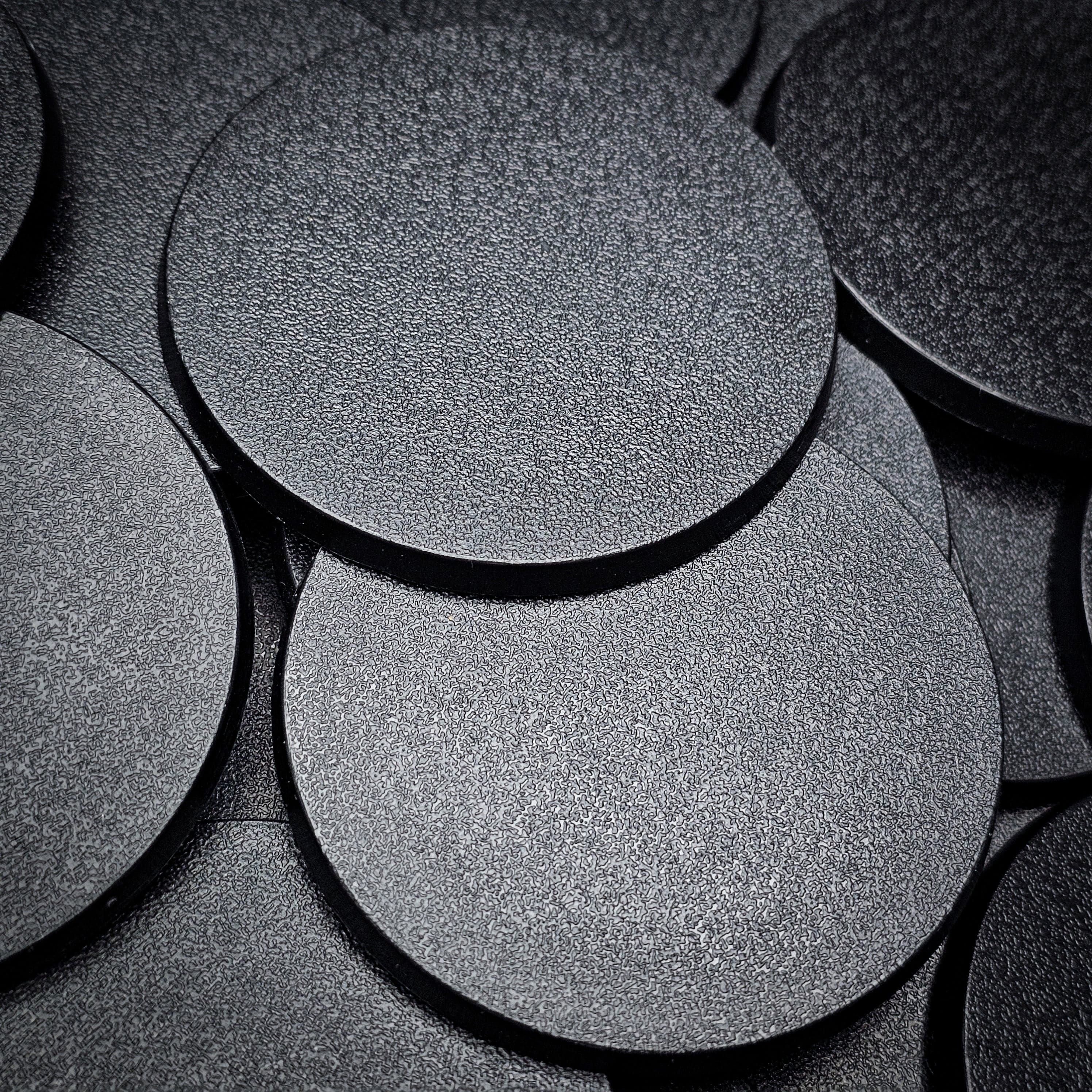 Base 60mm Round Plain Plastic Bases