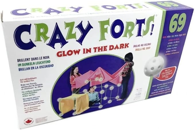 Snaps Glow In The Dark Kit Crazy Forts Collection