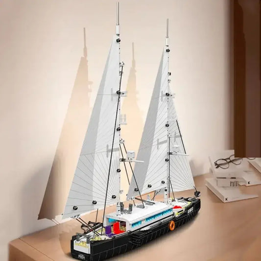 MouldKing Modern Twin-Masted Sailboat 10194 6972316266477