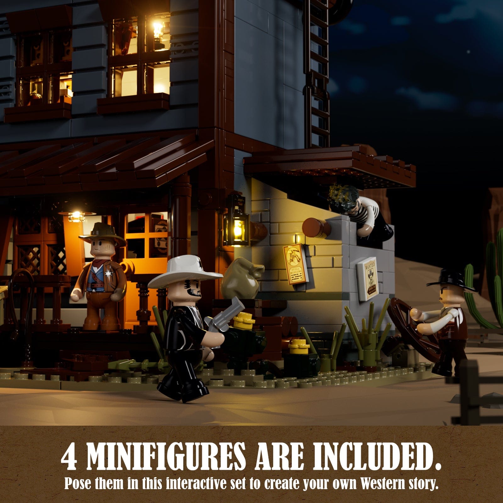 LUMIBRICKS - FUNWHOLE Old Sheriff’s Office F9026 0761687664304