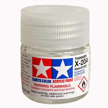 Paint Tamiya Acrylic Paint Mini X-20A Thinner 4950344069361
