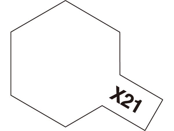 Paint Tamiya Acrylic Paint Mini X-21 Flat Base 4950344069378