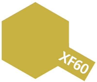 Paint Tamiya Acrylic Paint Mini XF-60 Dark Yellow 4950344069897